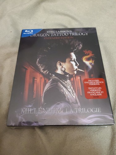Dragon tattoo trilogy blu - trilogy,