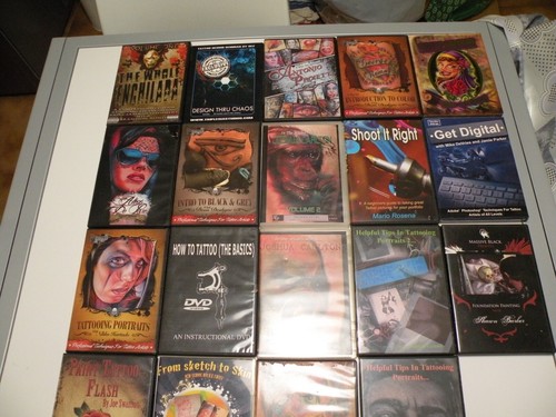 Dvd tecniche tatuaggio - di,